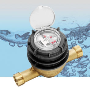 wet dial water meter