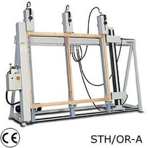window and door assembly bench