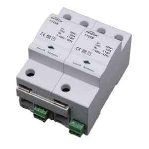 type 1 surge arrester / AC / single-phase / with fault indication