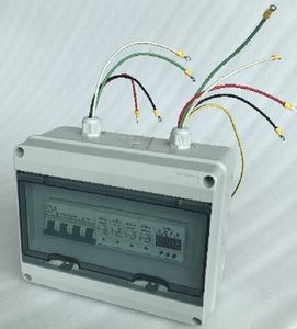 type 2 surge arrester / class II / for power supplies / remote signaling