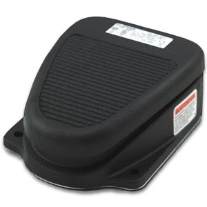 control foot switch / electric / single pedal / corrosion-resistant