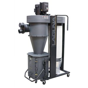 cyclone dust collector / mobile / self-cleaning