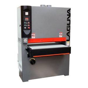 electric sander / wide-belt / roller / for wood