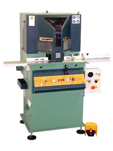 metal double-head miter saw