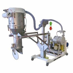 mobile pneumatic conveying system