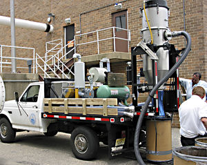 vacuum recovery system