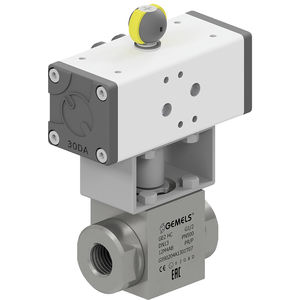 pneumatic ball valve actuator unit