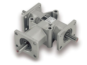bevel gearbox / low-noise / high-efficiency / maintenance-free