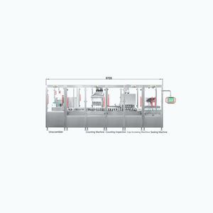 fully-automatic bottling and packaging line