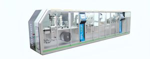 packaging line for the pharmaceutical industry