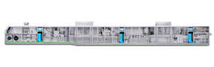 packaging line for the pharmaceutical industry