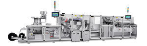 packaging line for the pharmaceutical industry