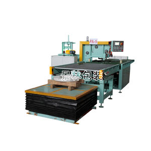horizontal stretch wrapper / semi-automatic / for coils / stretch film