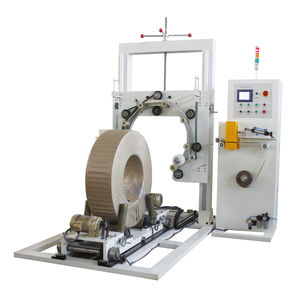 vertical packaging machine / coil / for paper / paper