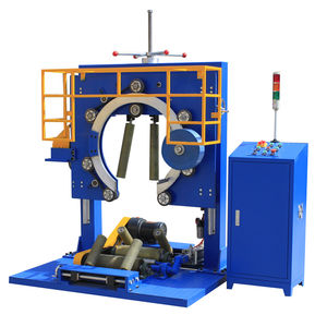 automatic packing machine / semi-automatic / film / for pipes