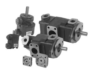 hydraulic rotary vane pump / compact