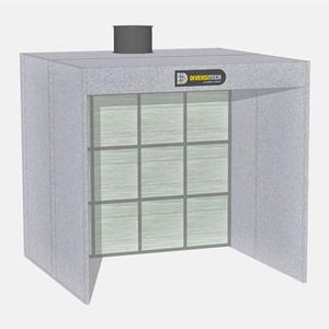 open paint booth