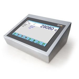 LCD display weighing terminal