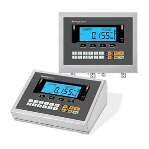 LCD display weighing terminal