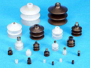 bellows suction cup / handling / silicone / vacuum