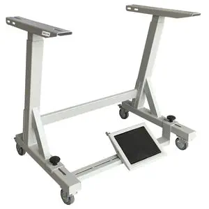 Steel sewing machine stand - REX-7S - REXEL - adjustable