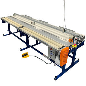 fabric opening and winding machine 1