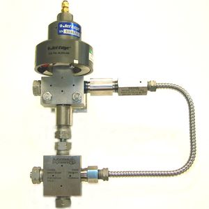 pneumatically-operated valve