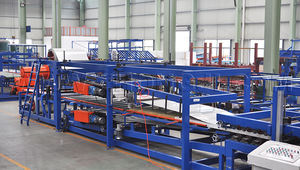 EPS/mineral wool sandwich panel production line