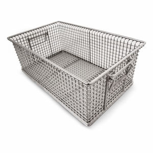transport for parts cleaning basket