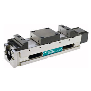 machine tool vise / for grinding machines / hydraulic / horizontal