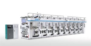 rotogravure printing machine