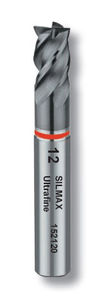 solid milling cutter / 4-flute / with cylindrical shank