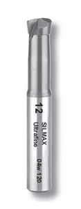 solid milling cutter / finishing / tungsten carbide / for hardened steel