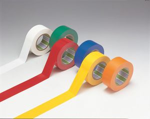 rubber adhesive tape / for marking / film