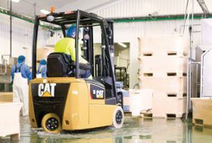electric forklift