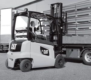 electric forklift / ride-on / industrial / for the food industry