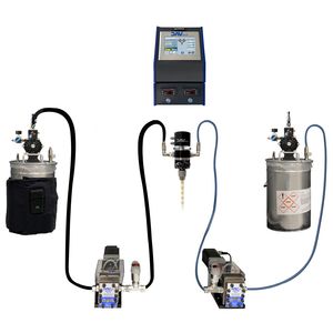 two-component resin dispensing system 1