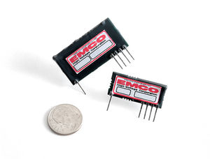 SIP DC/DC converter / high-voltage / programmable / miniature