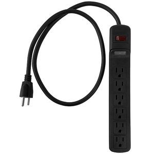 power strip with integrated circuit breaker 1