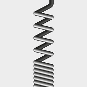 spiral electrical cable