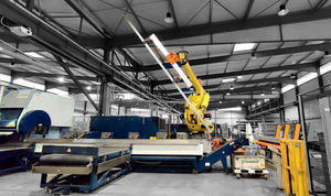 robotic palletizing cell