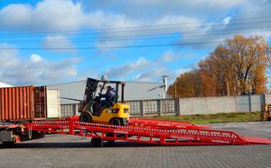 truck loading ramp