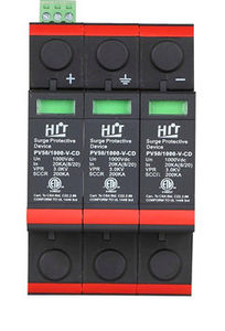 type 2 lightning arrester / DC power / for photovoltaïc installations / with fault indication