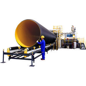 corrugated pipe machine
