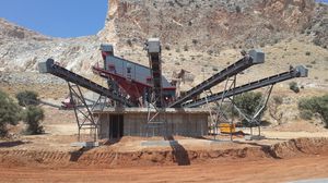 jaw crushing plant