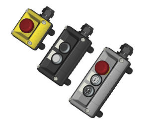 3-button control station box