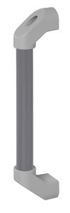 pull handle / door / plastic / U-shaped