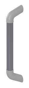 pull handle / door / plastic / U-shaped