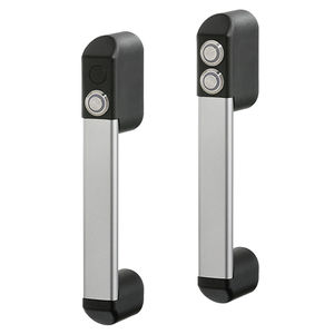 functional handle / aluminum / with push button / with electrical switching function
