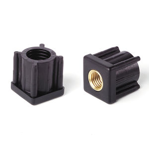 square rubber end caps for pipe